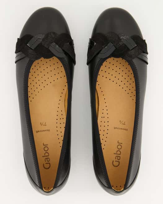 Gabor 44.160.27 Ballerinas in Schwarz