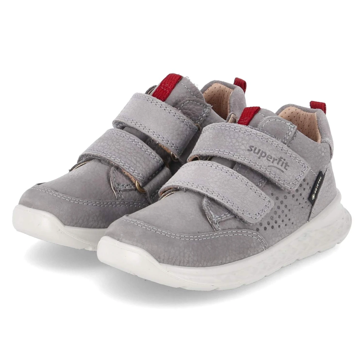 SuperfitKlettschuhe BREEZE - GRAU/ROT