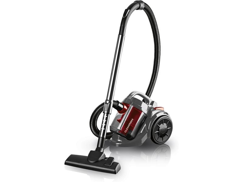 CLEANmaxx Bodenstaubsauger Zyklon Grau/Schwarz Beutelloser Staubsauger