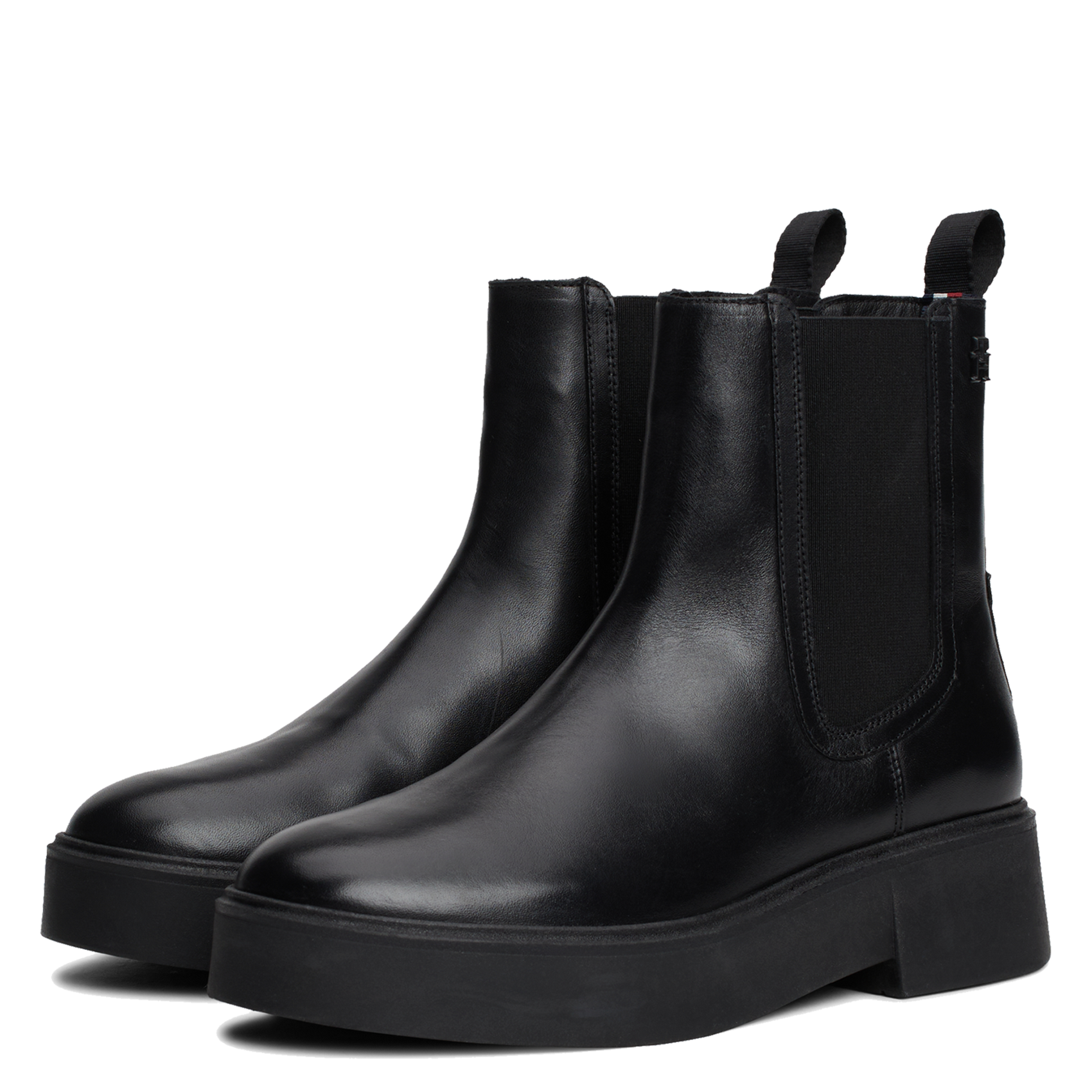 Bottines en cuir | Noir