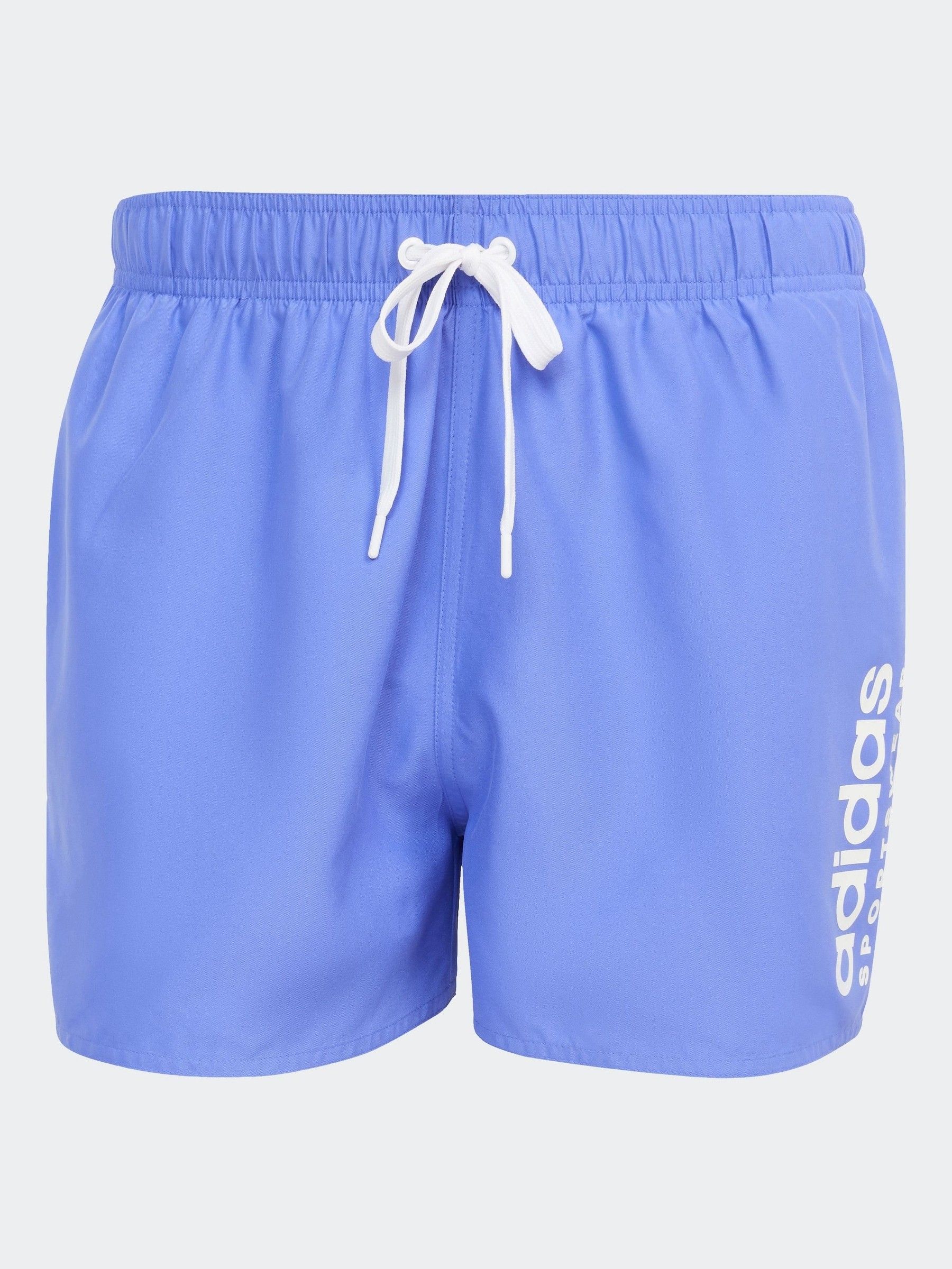 Blauw - adidas Essentials Logo CLX shorts