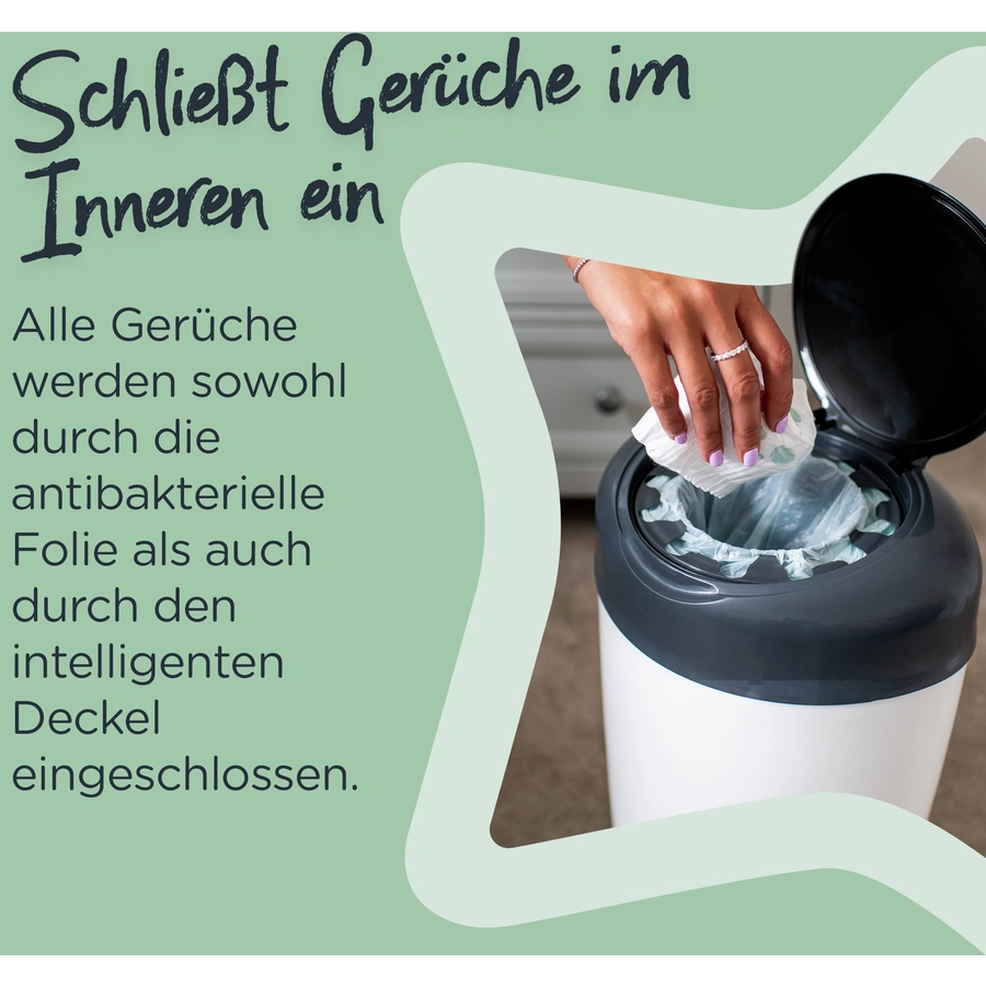 Tommee Tippee Nachfüllkassetten für Simplee Sangenic Windeleimer 12er Set