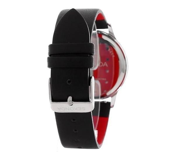 Sekonda Nordic 40mm Silver Watch Round Case White Dial