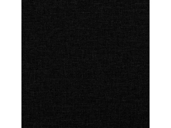Canapé Chesterfield 3 places noir tissu