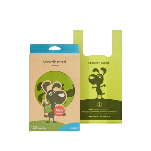 Earth Rated PoopBags met Handvatten - Geurloos