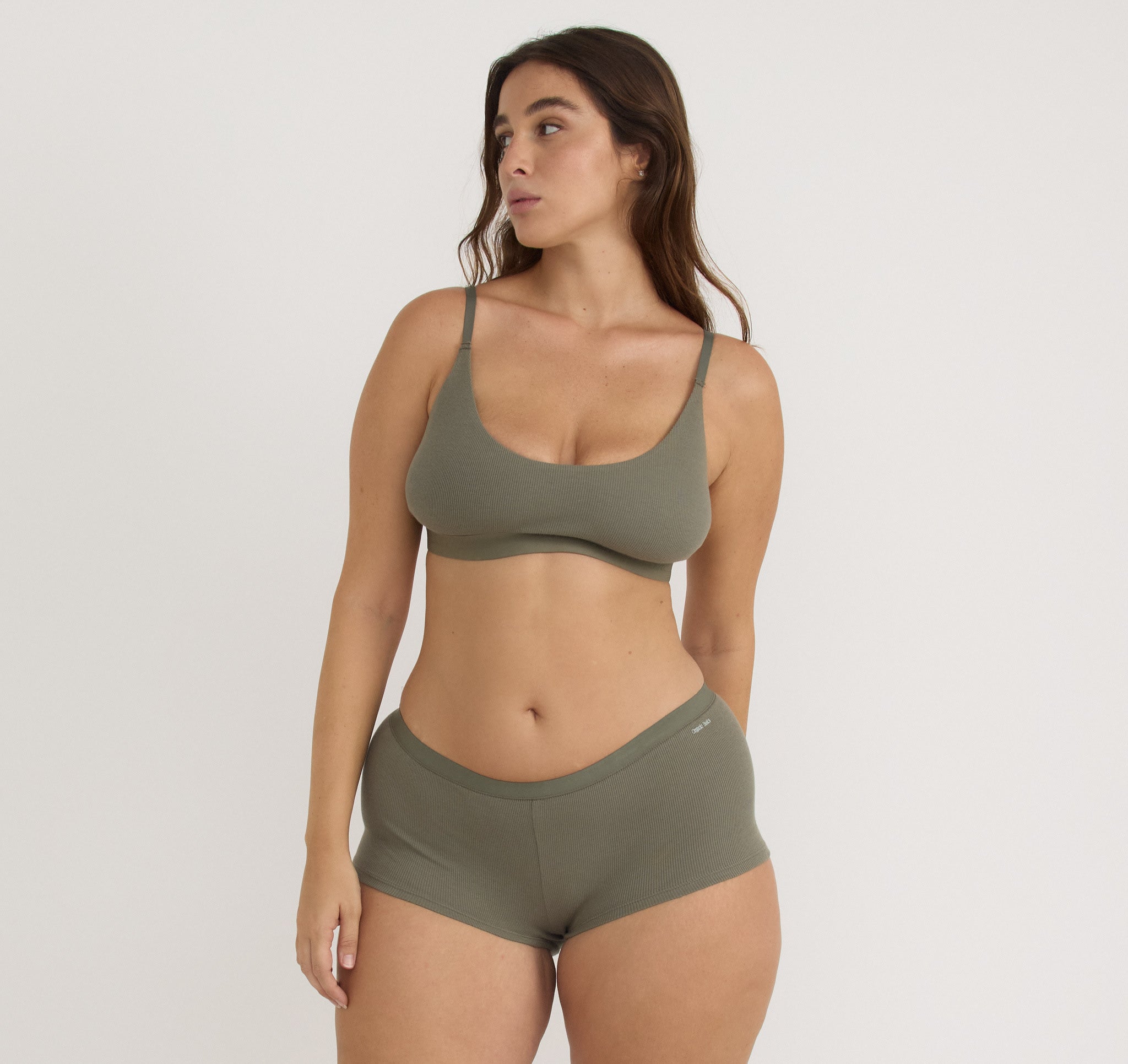 ORGANIC COTTON<br>Core Rib Shorty