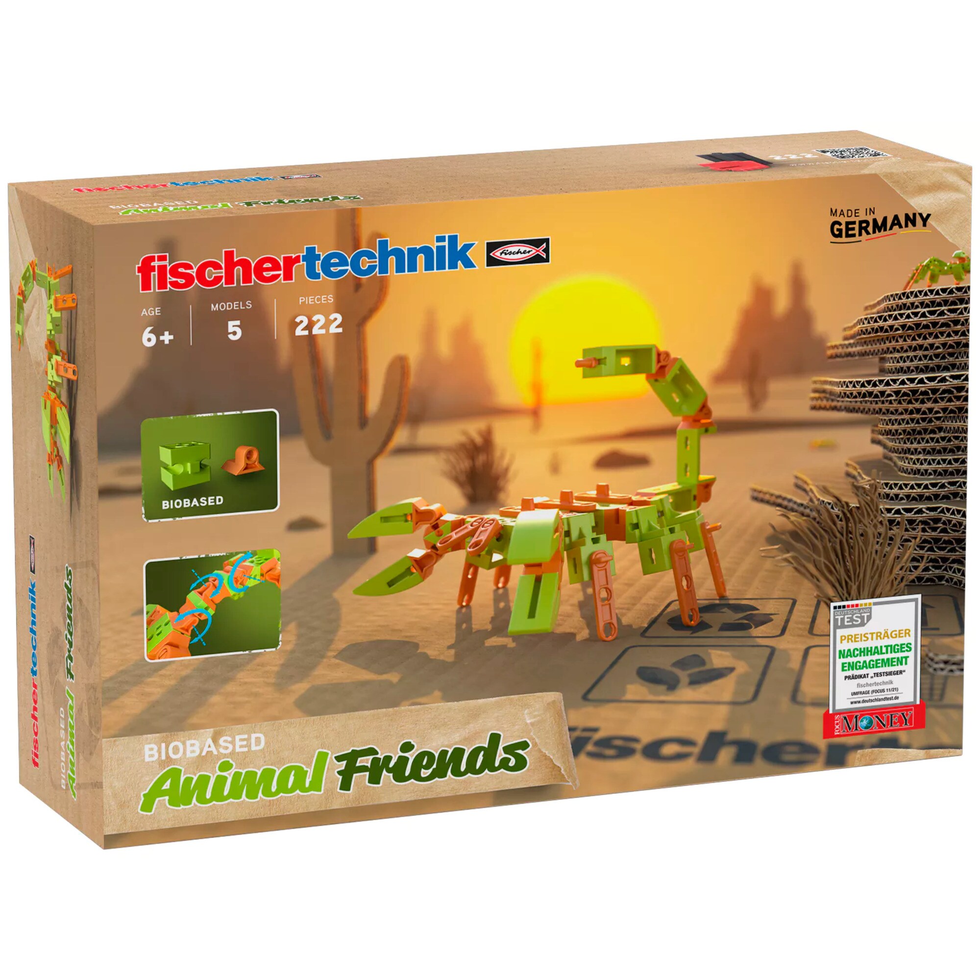 fischertechnik Konstruktionsspielzeug Animal Friends