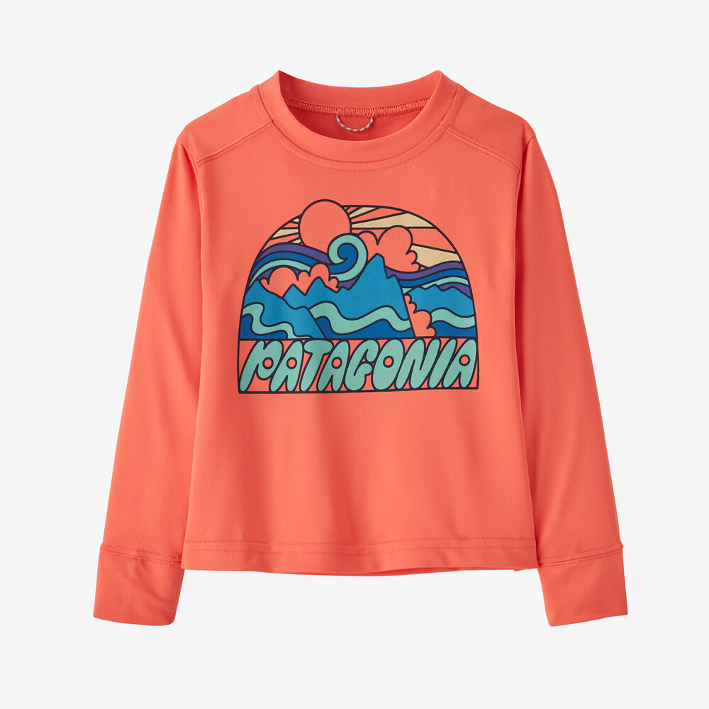 Baby Langarm-T-Shirt aus Capilene Silkweight mit UPF