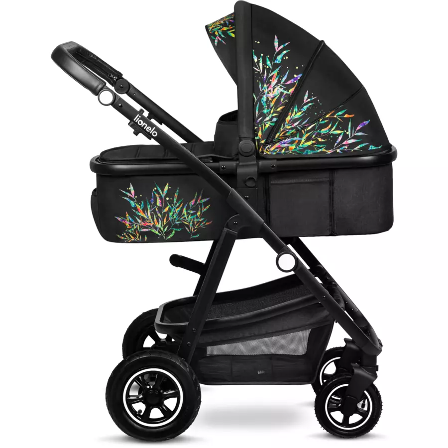 lionelo Kombikinderwagen Amber 2 in 1 Dreamin Black
