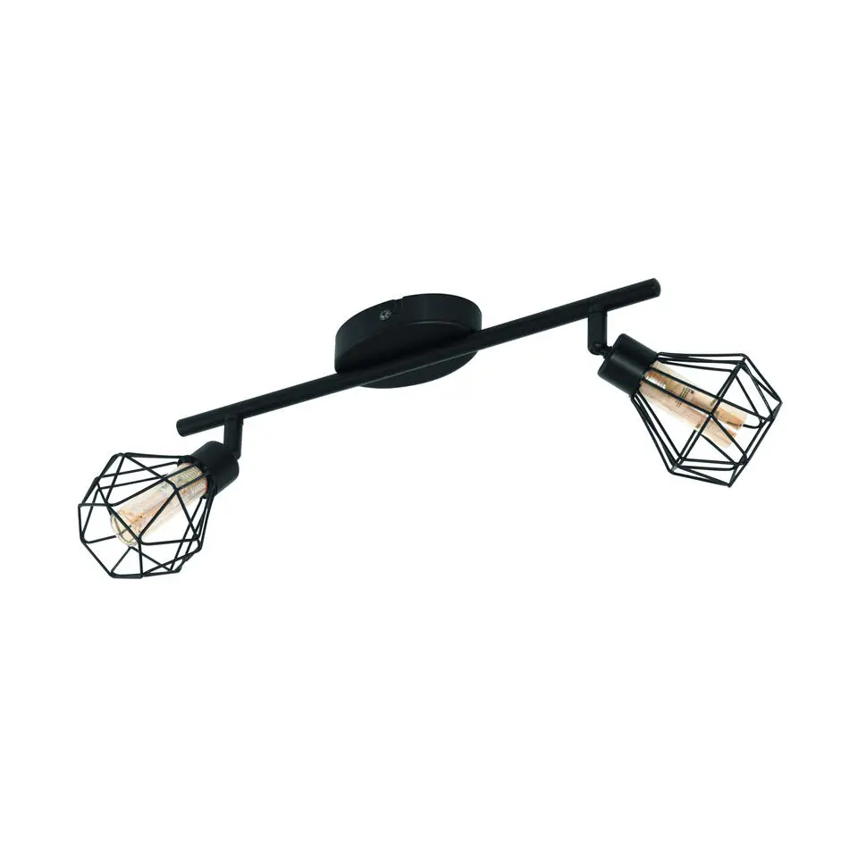 EDI light Zapata 1 Opbouwspot - 2 lichts - G9 - Glas - Amber