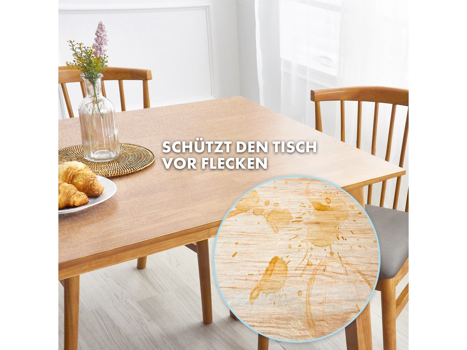 KARAT Tafelfolie Empire met Afgeschuinde Rand Transparant 45 x 100 cm