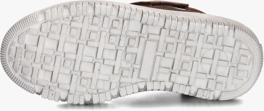 DEVELAB cognac develab hoge sneaker 44303