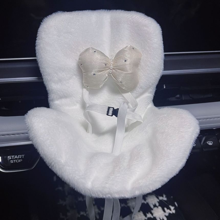 Ffeluro - Fluffy stoel voor pop voor autoluchtrooster