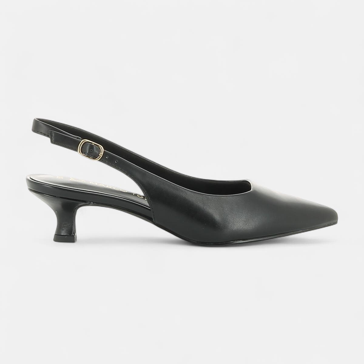 Escarpins avec bride arrière Femme noir