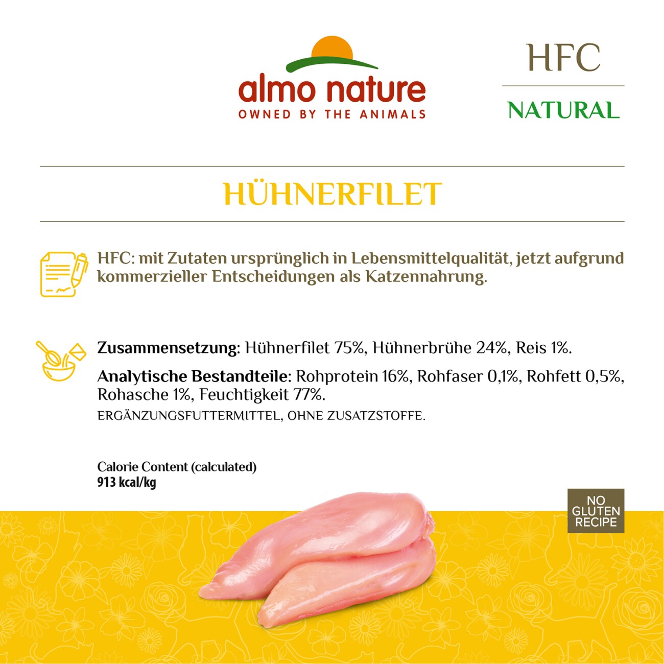 Almo nature Megapack Hühnerfilet 6x70g