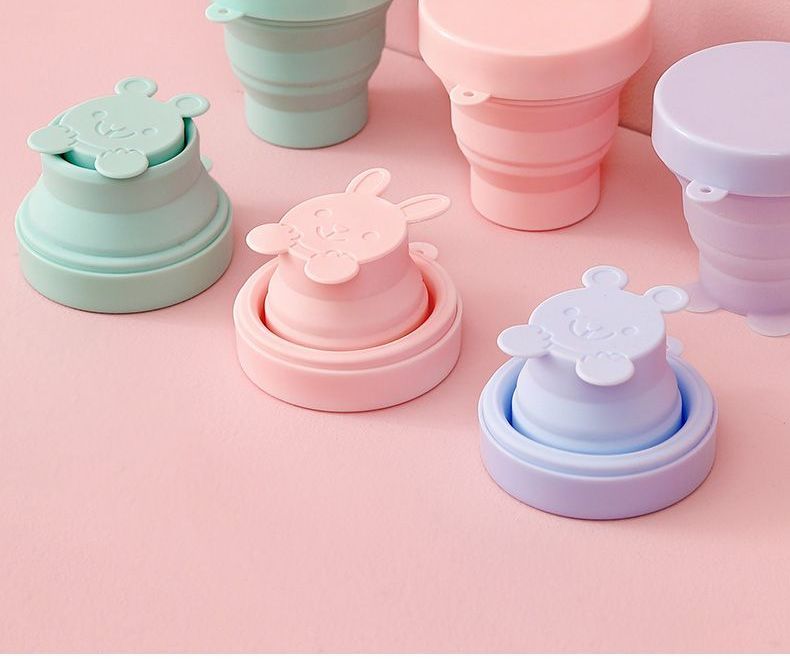 Home Flora - Opvouwbare siliconen drinkbeker (verschillende designs)