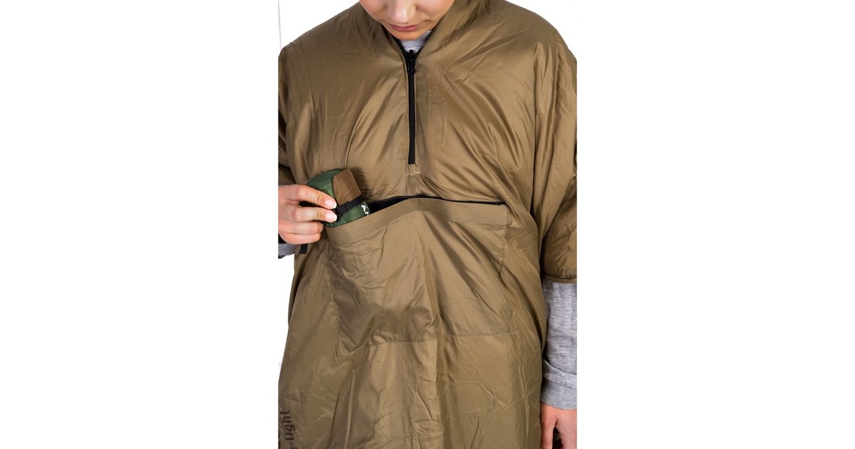 AmazonasUnderquilt-Poncho hangmat  (Bruin)