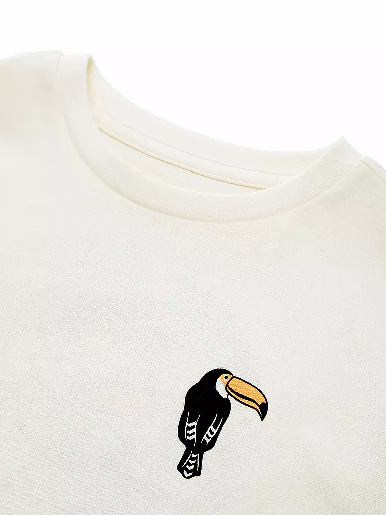 TOM TAILOR Jungen T-Shirt Oversized Fit weiss