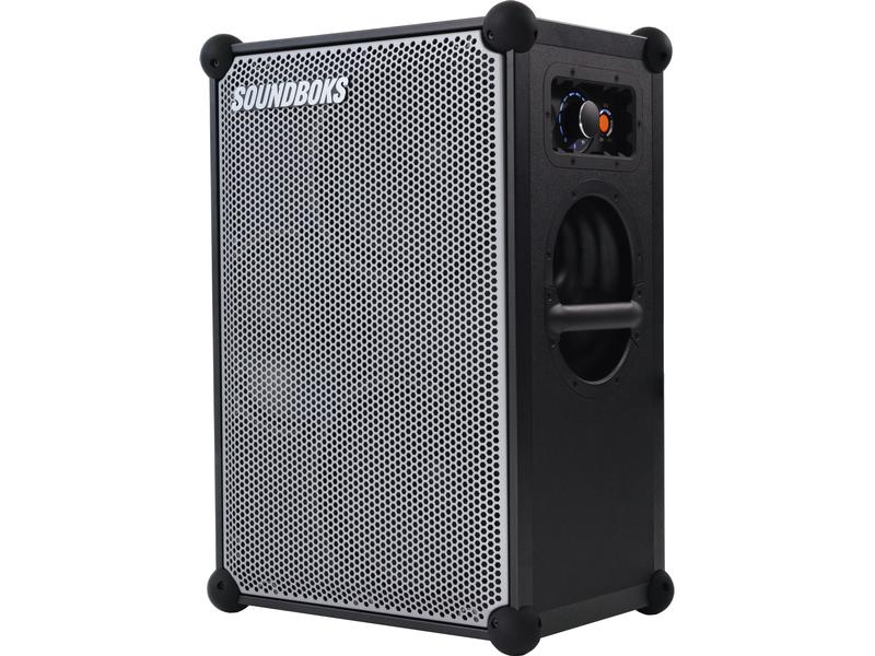 Soundboks Bluetooth Speaker 4 Silbergrau Lauter Performance-Bluetooth-Speaker mit überragendem Bass
