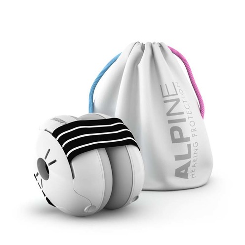 Casque de protection Muffy Baby Black - ALPINE