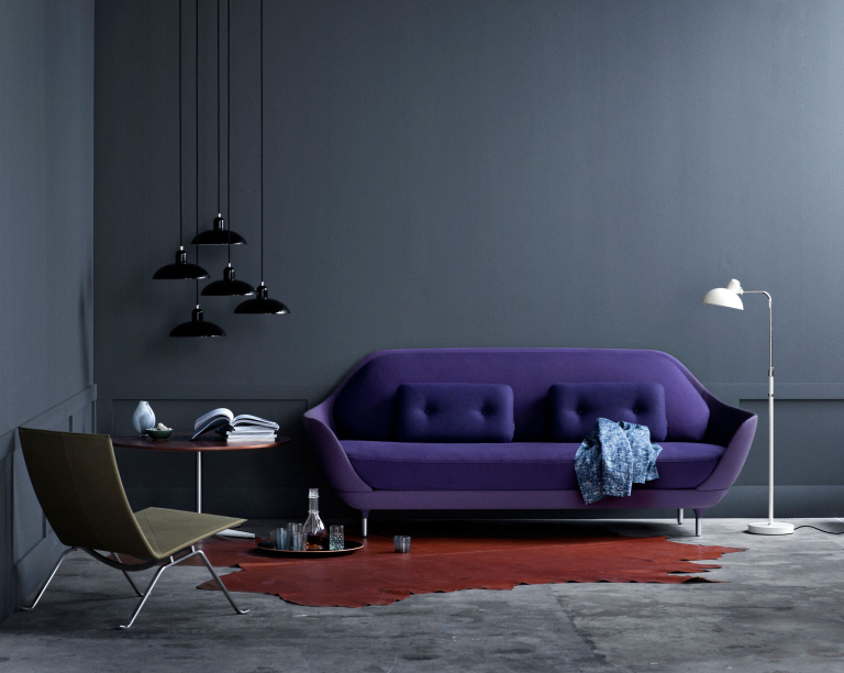 Fritz Hansen A223 salontafel wit laminaat 90
