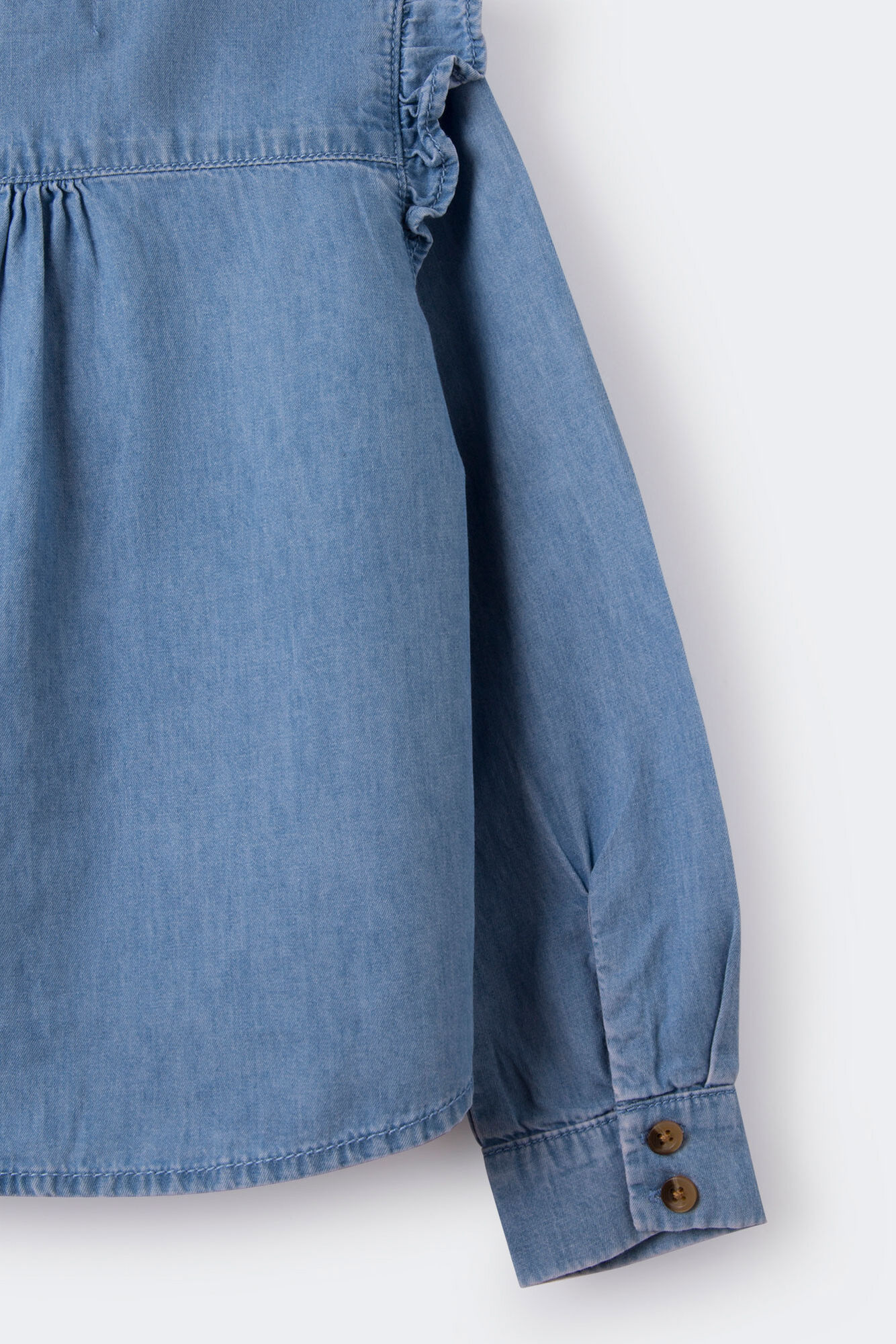 Blusa jeans feminina