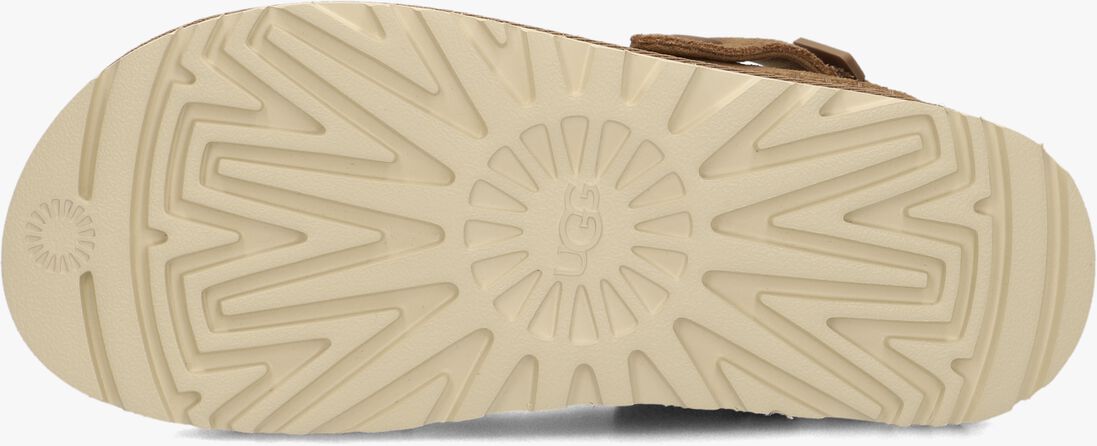 UGG cognac ugg instappers w goldenstar clog