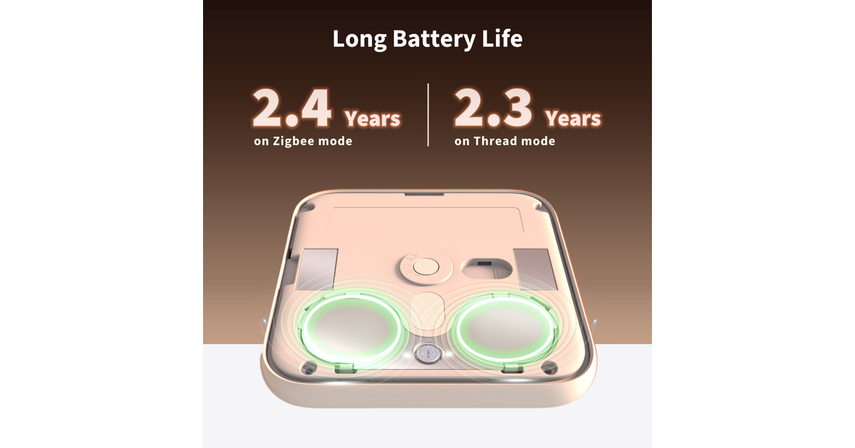AqaraClimate Sensor W100  (Wit, Zigbee, Thread, Bluetooth, Matter)