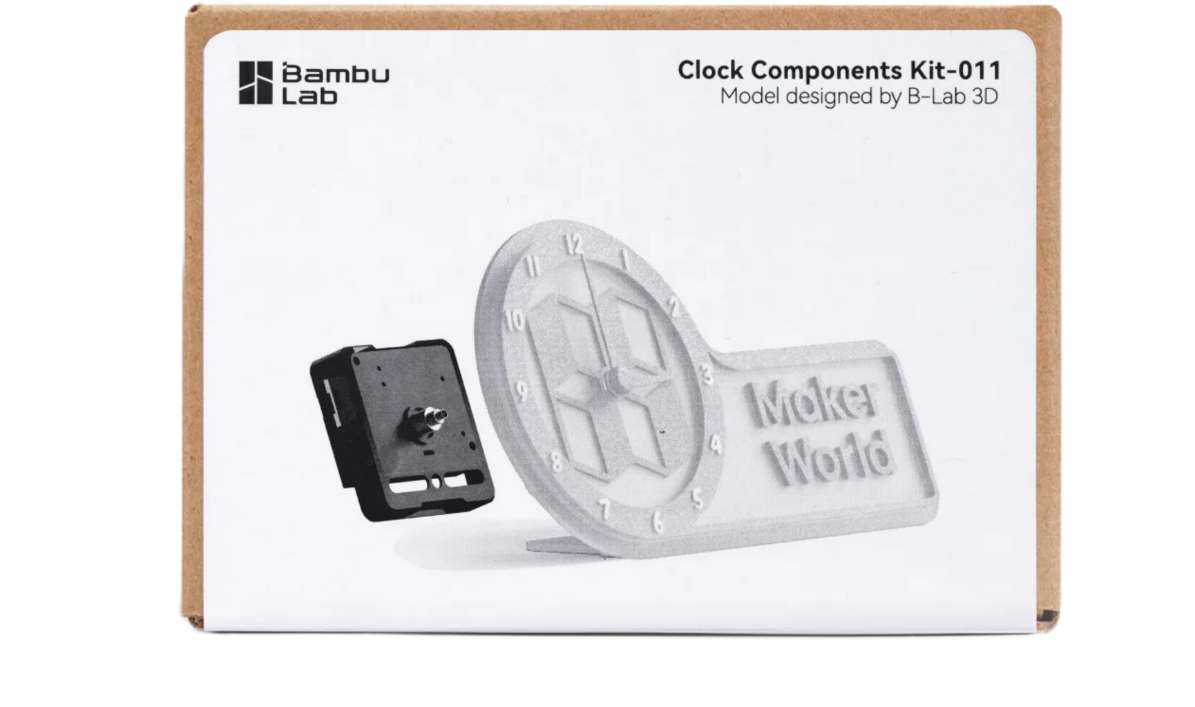 Bambu Lab  Clock Components Kit-011    Hardware Kit zum Zusammenbauen einer Uhr