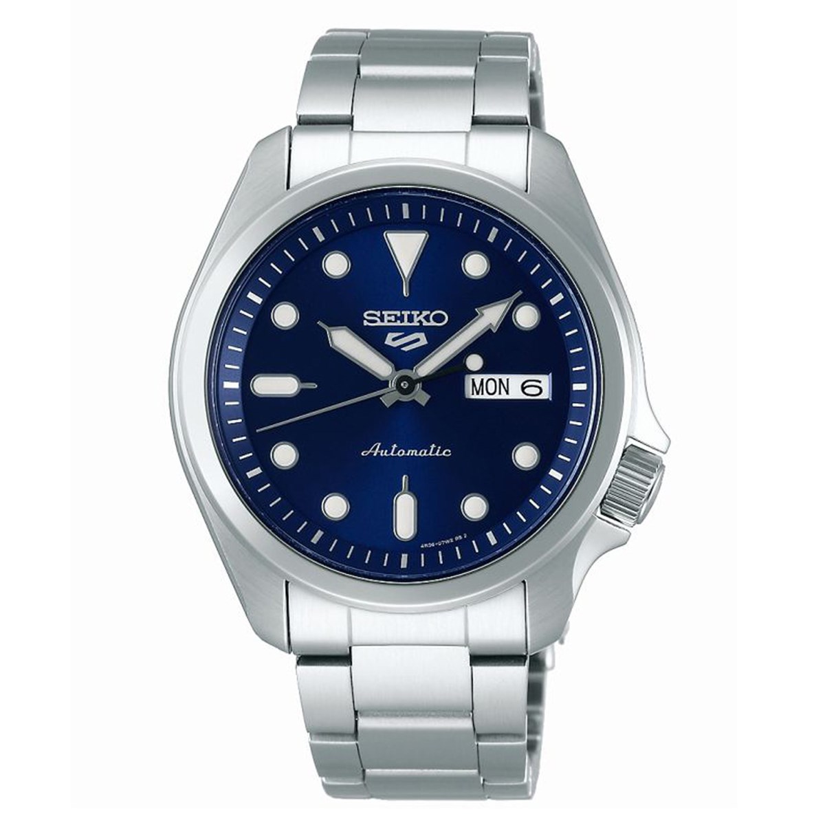 Montre Seiko 5 Sports automatique acier cadran bleu