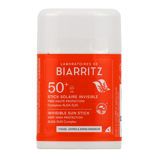 Laboratoires de Biarritz stick solaire invisible SPF50+