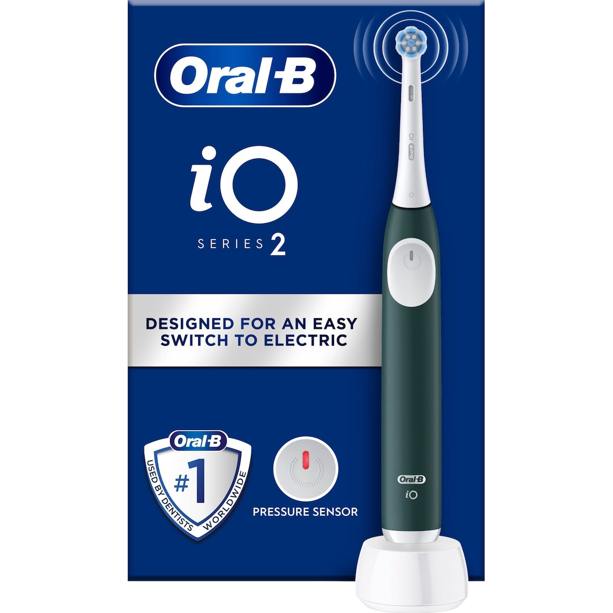 Oral-B iO2 elektrisk tannbørste 612364 (Forest green)