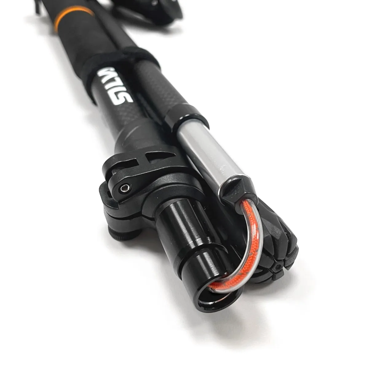 Silva Adjustable Running Poles Carbon 100-120cm Black