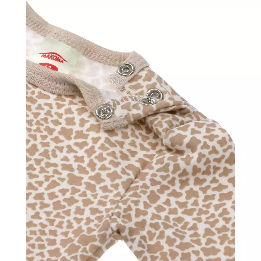 Makoma Body Langarm Giraffe beige
