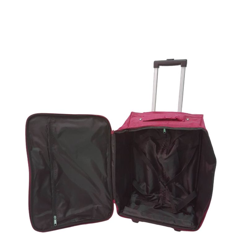 Valise cabine souple pliable Cabin FL001 50 cm Fuxia