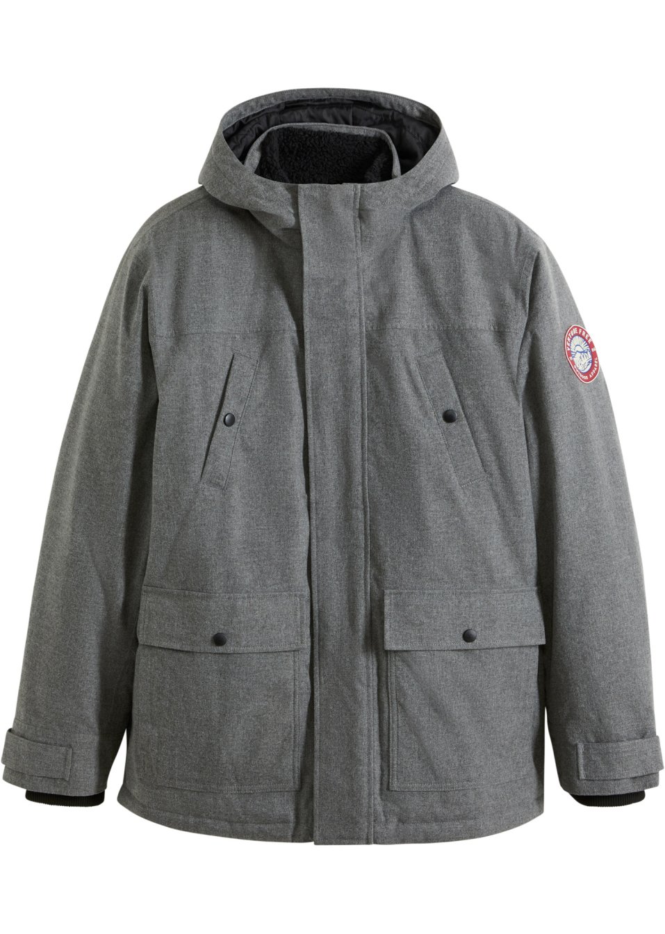 Veste fonctionnelle outdoor 3 en 1 avec veste intérieure séparée en polaire peluche