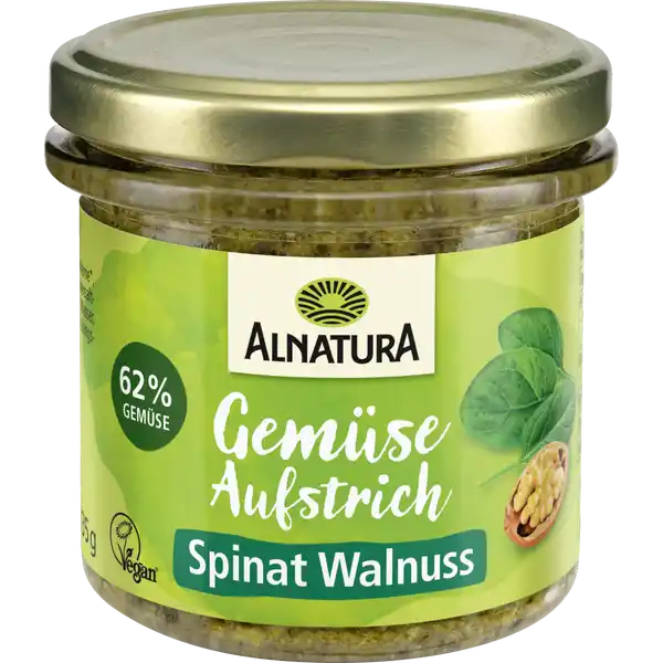 Bio Gartengemüse Spinat Walnuss