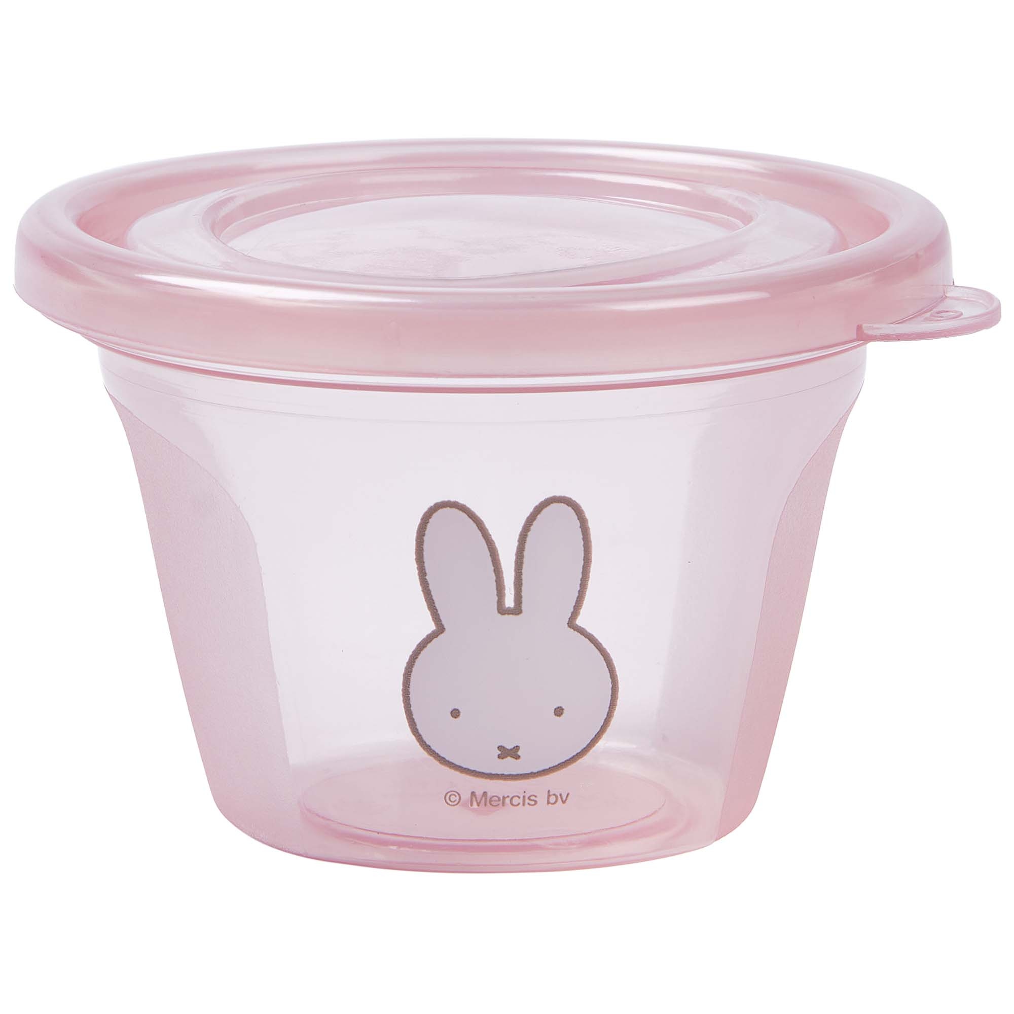 Koko Nijntje bewaarbakjes 120 ml 6st roze - Prénatal