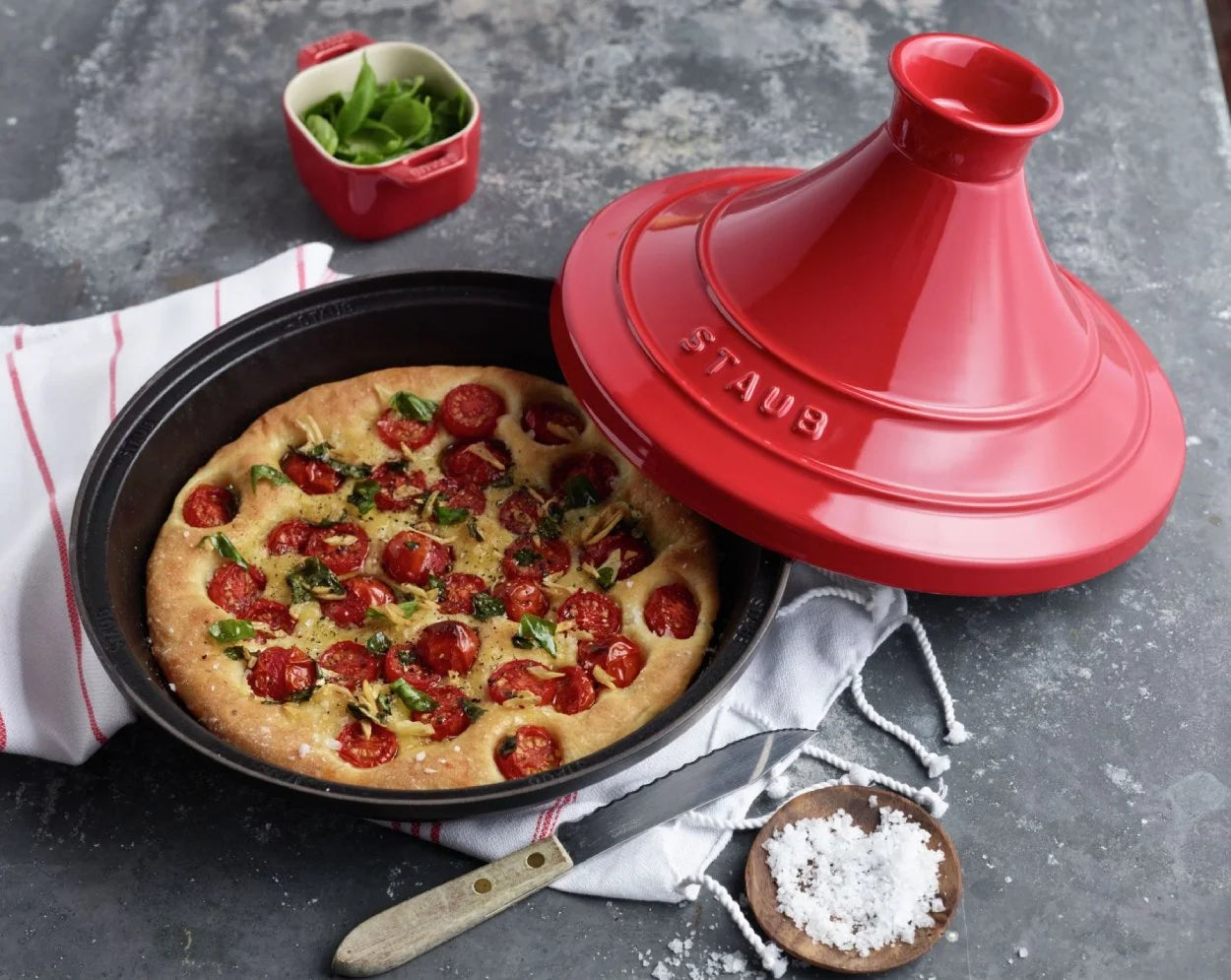 Staub Specialties Tajine Kersenrood 28cm