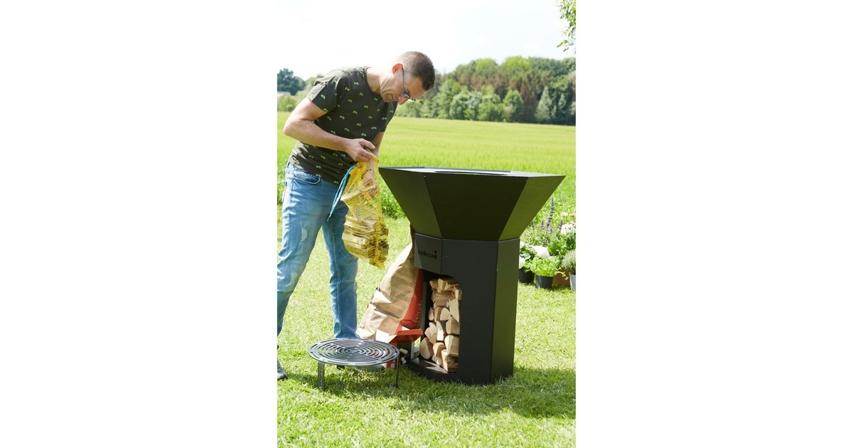 BarbecookNestor Original zwart barbecue  (Zwart)