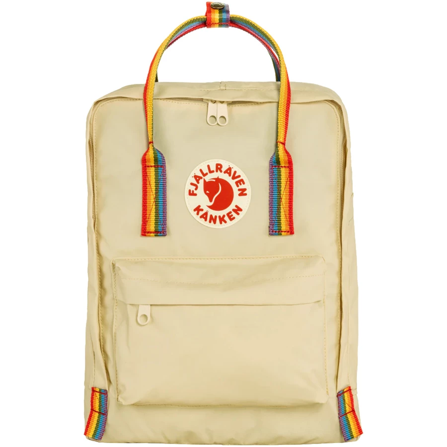 Fjällräven Kånken Rainbow - Rucksack 38 cm light oak-rainbow pattern