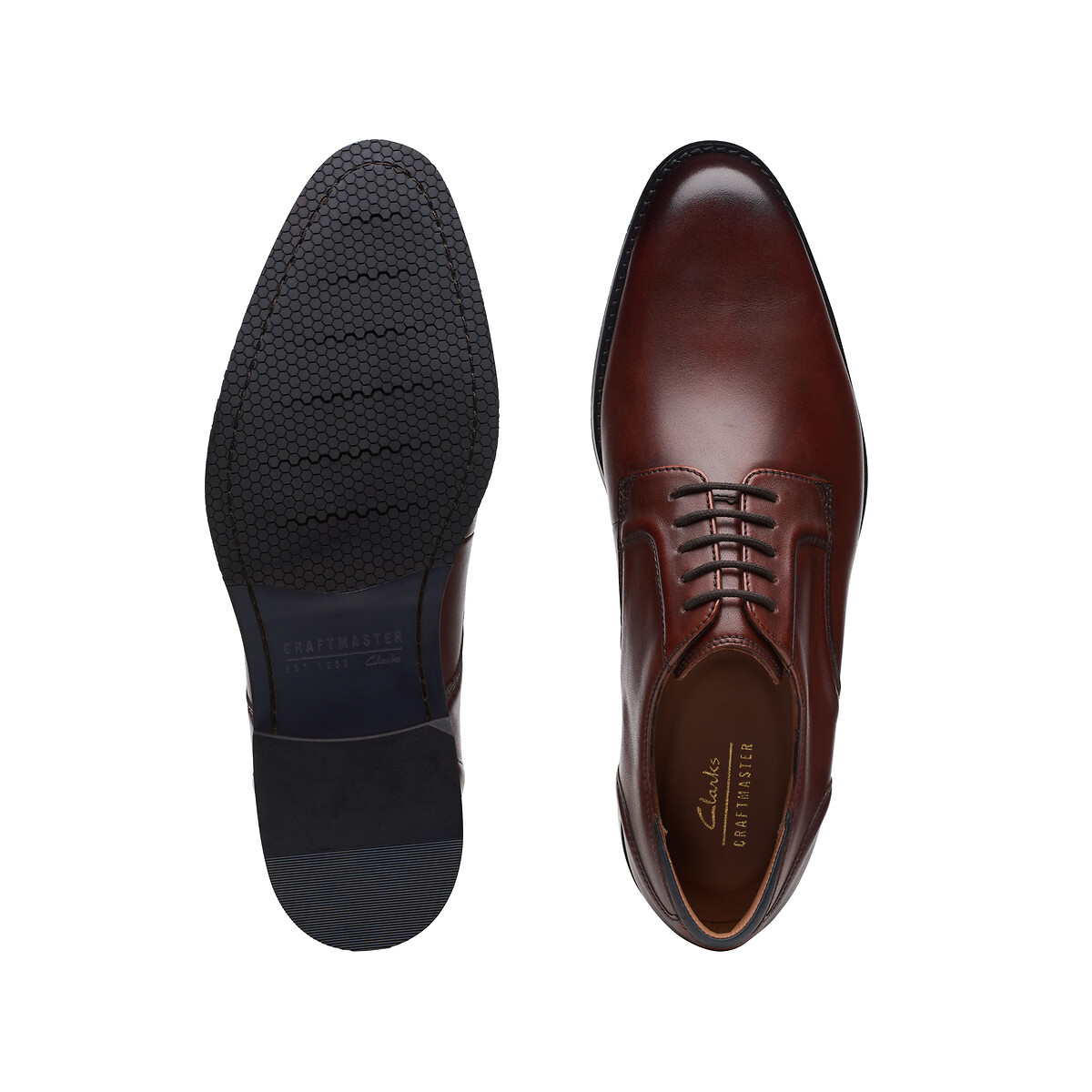 CLARKS<br>Brogues em couro Craft Arlo