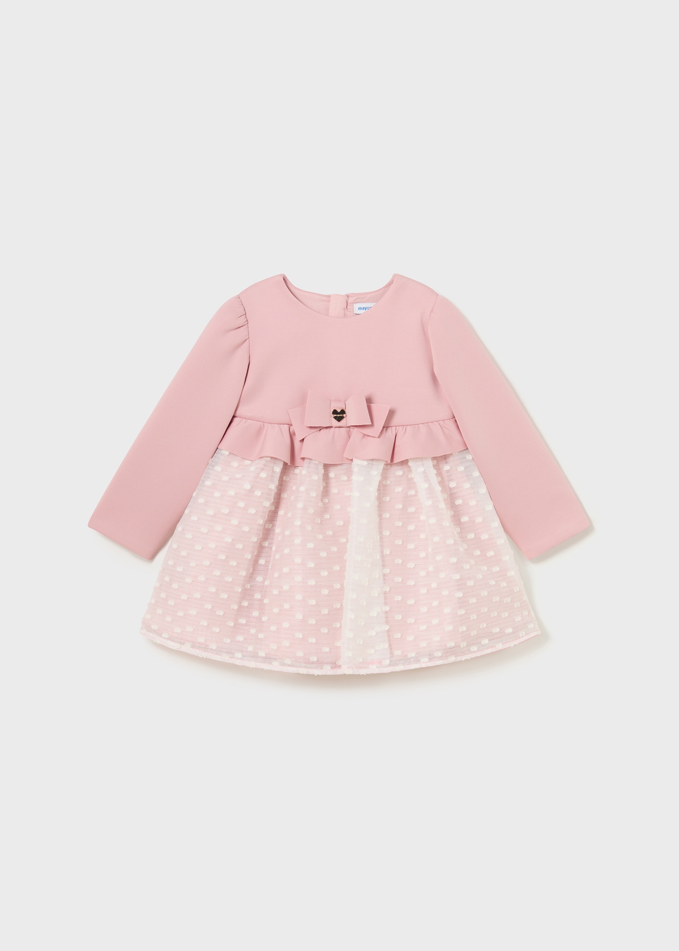 vestido de tule para bebê