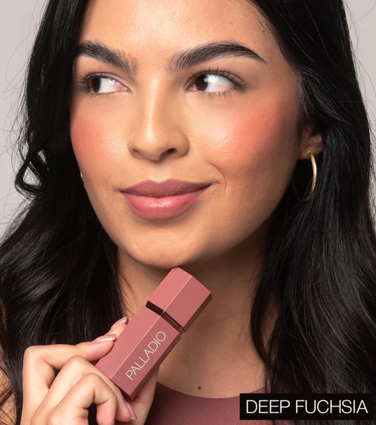 Palladio - Blush Líquido Dewy Finish - Dusty Rose