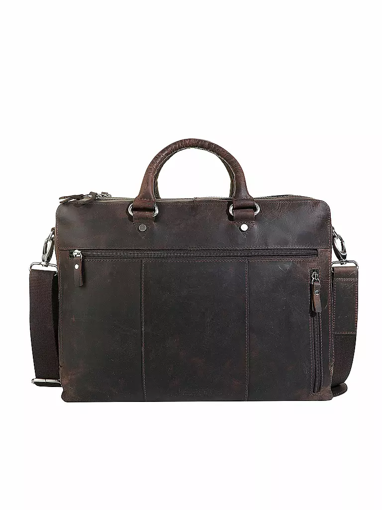 LEONHARD HEYDEN Ledertasche - Aktentasche Salisbury braun