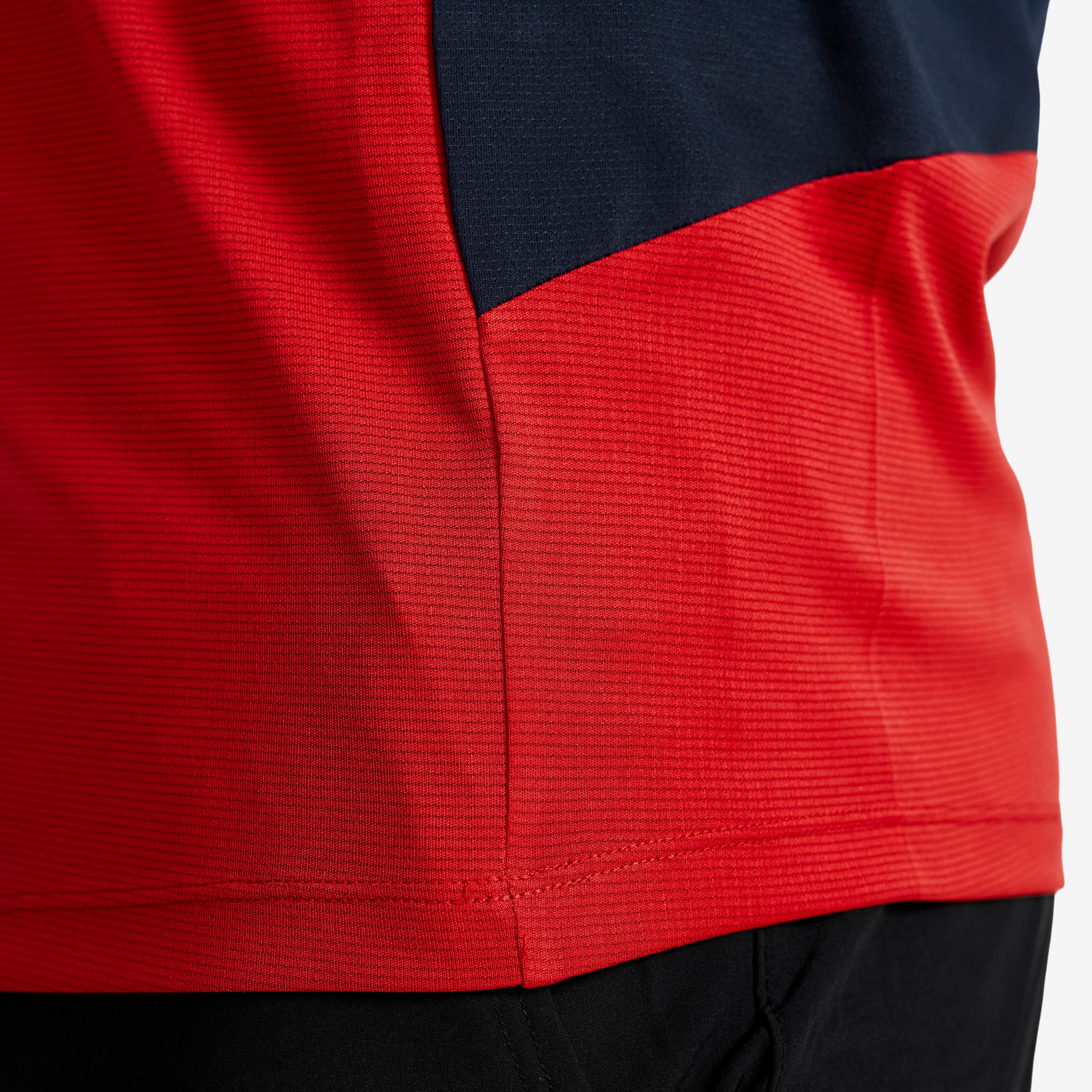 Force Light Half-zip Top Herre Lava Falls/Navy