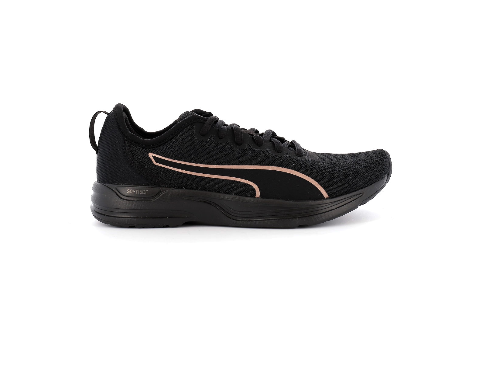 Puma-195515 Matières combinées Noir Rose