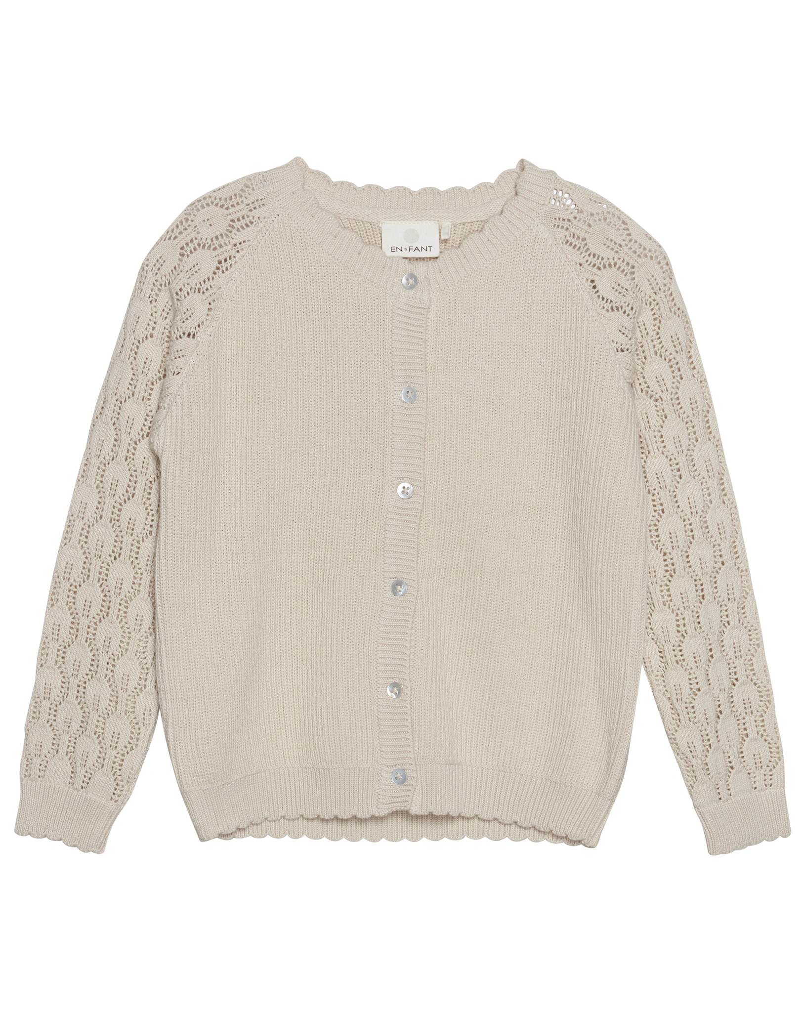 Strick-Cardigan KNIT in sandshell
