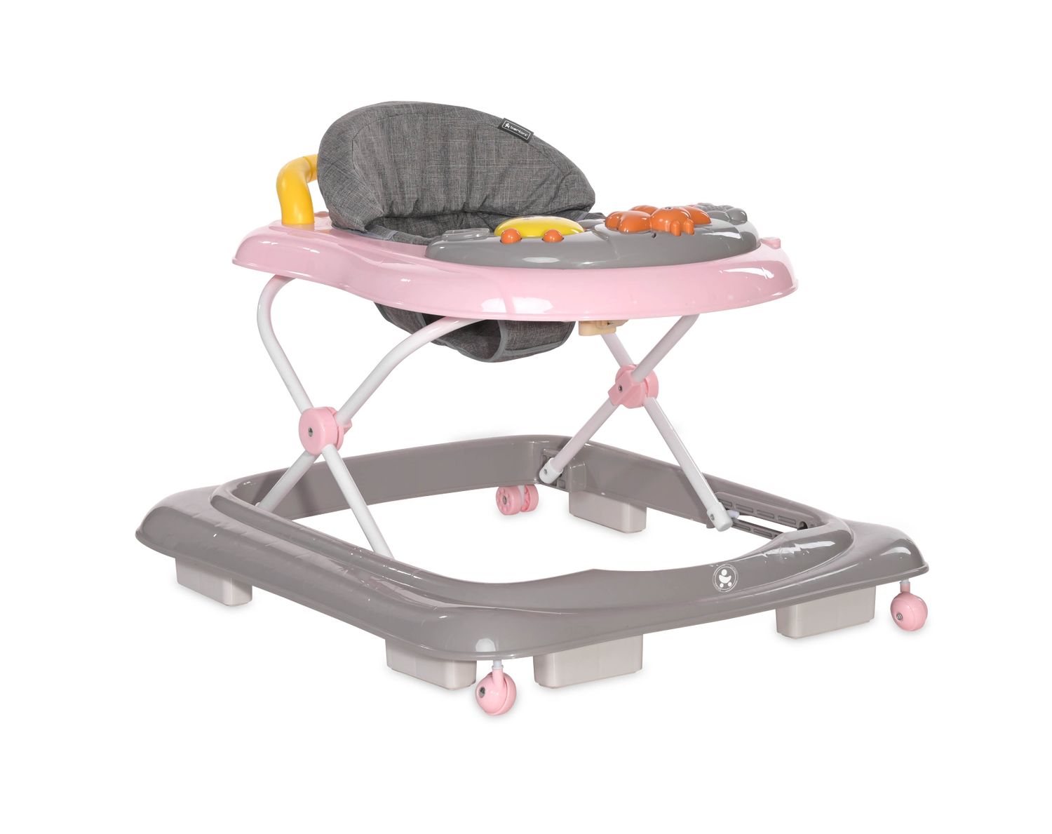 Bertoni Lauflernhilfe My Buggy Spielcenter Musik Treppenstopper höhenverstellbar rosa
