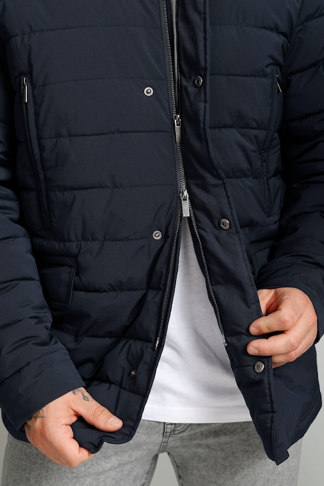 Boston Park Steppjacke, Stehkragen, Zipper, bis 74